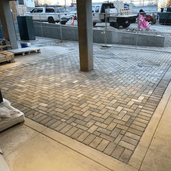 modern home at night